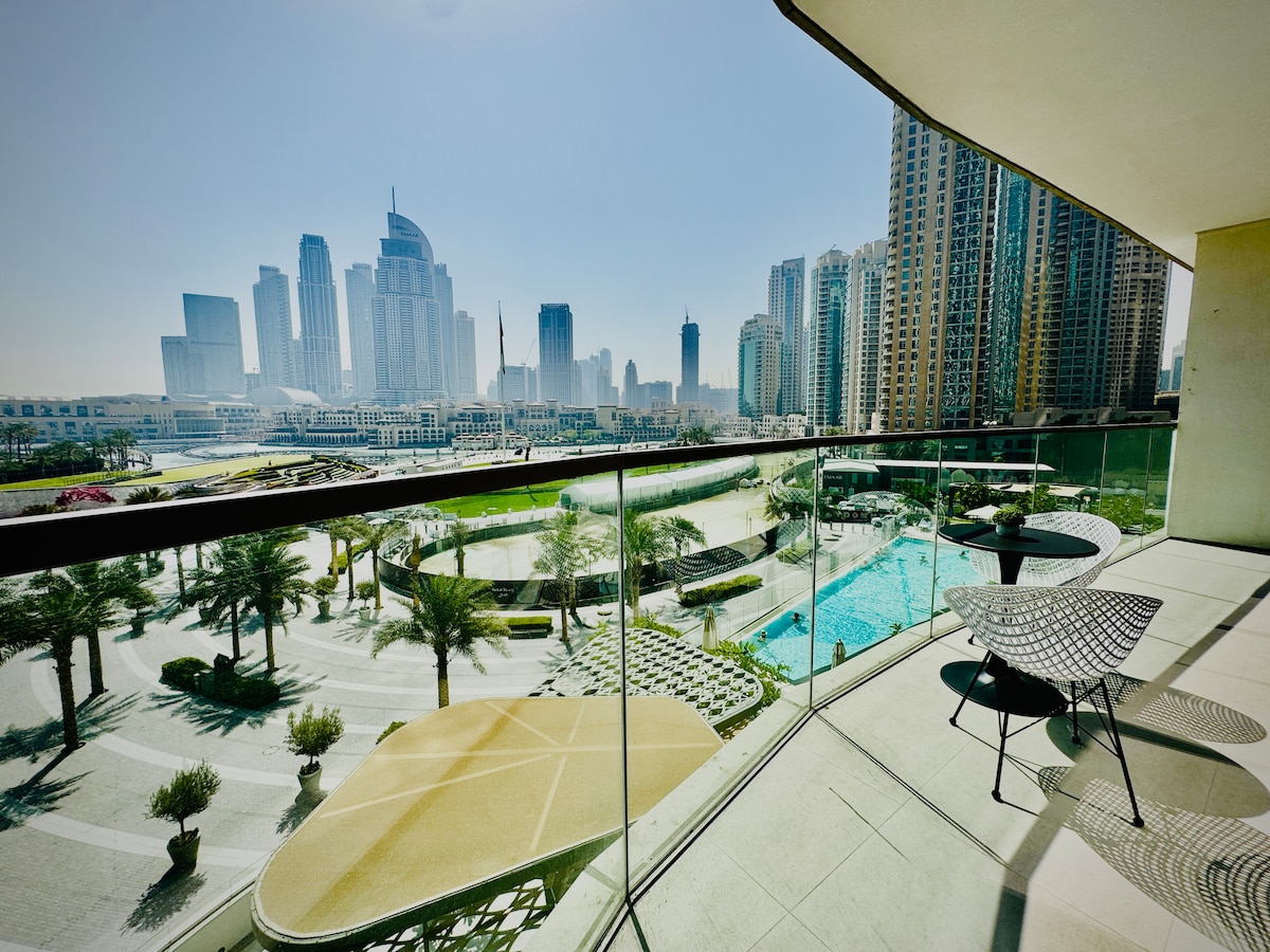 Elegant 2BR Burj / Fountain View | Downtown